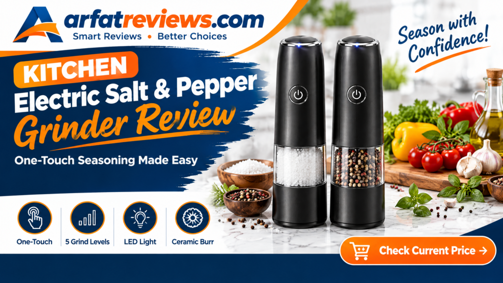 ioion electric salt and pepper grinder review